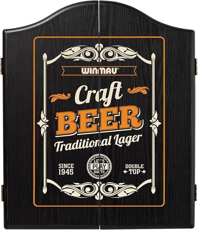 WINMAU Beer Design Deluxe Dartboard Cabinet