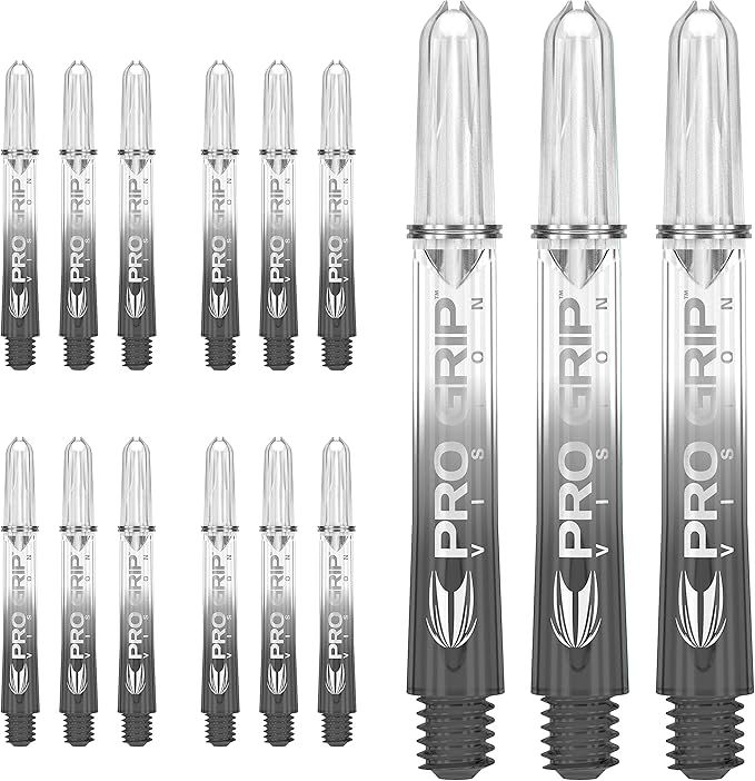 Target Darts 5 x Sätze of Pro Grip Vision Dart Stems - 15 Dartschäfte Insgesamt